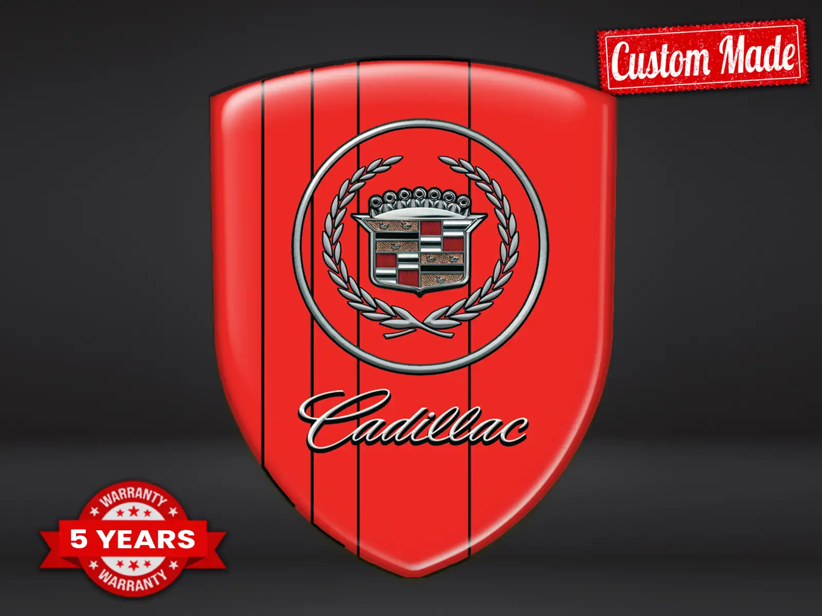 Cadillac Adesivi Lunotto Auto Max Chic Durevoli Pro